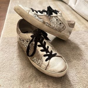 slightly worn Golden goose sneakers